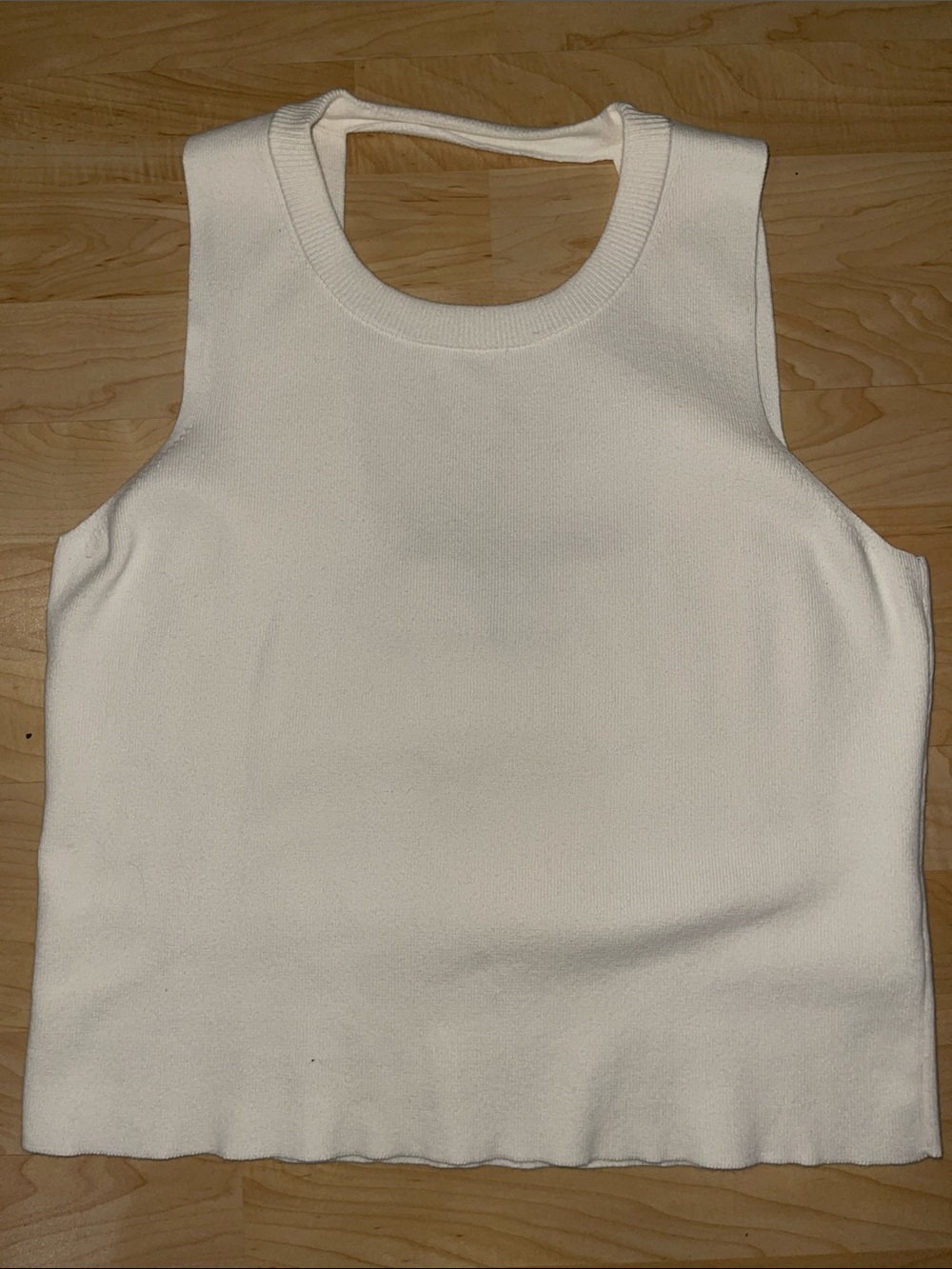 Banana Republic Cream Knit Tank